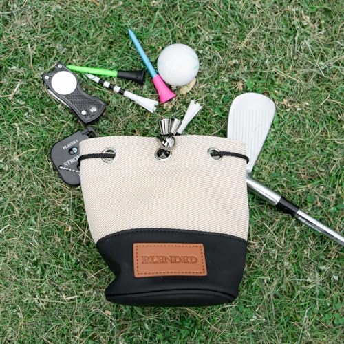 Golf Valuables Pouch, Bucket Waist Design Golf Pouch Bag - Image 7