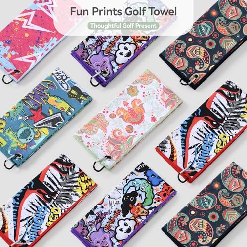 Mile High Life Golf Towel 16"x24", Microfiber Waffle Weave - Image 7