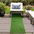 GLOBREEN 2'X6' Artificial Turf Runner Rug, Thick Grass Pads by WelcomeGLOBREEN