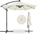 Best Choice Products 10ft Solar LED Offset Cantilever Hanging Market Patio by Unknown