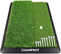 CHAMPKEY Dual-Turf Golf Hitting Mat | Come by ++Champkey