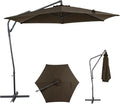 10FT Outdoor Offset Umbrella, Cantilever Patio Umbrella by AEOutdoorUSA