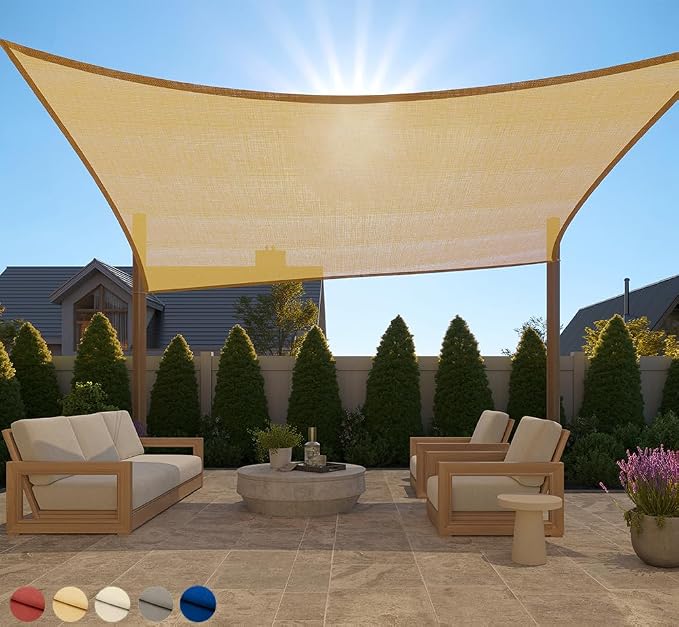 GORILLA GRIP Heavy Duty Sun Shade, UV Protection Fade Tear and Rust Resistant by Unknown