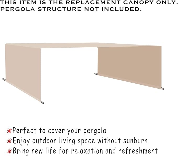 Alion Home Waterproof Pergola Covers - Image 2