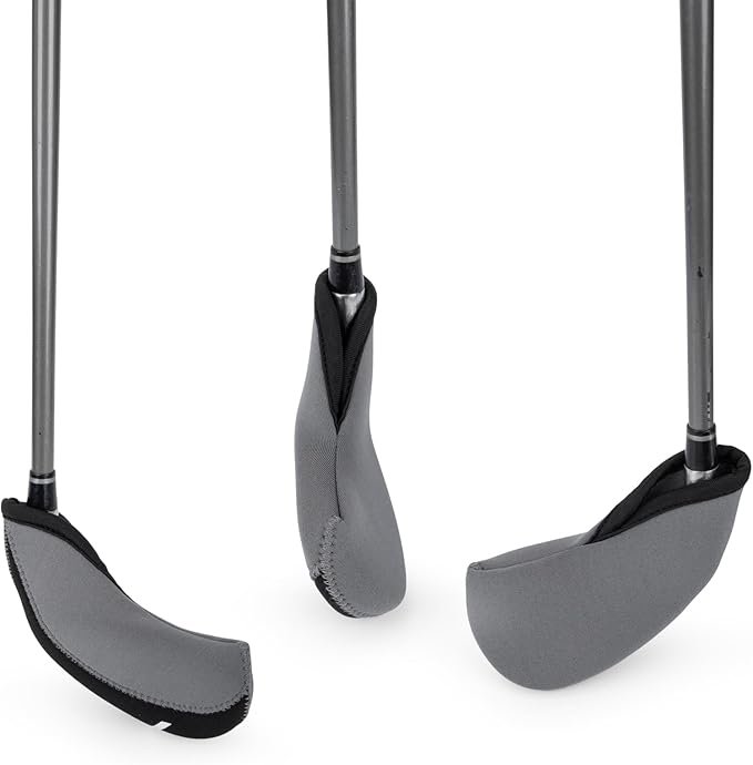 Golf Iron Covers for Golf Clubs Neoprene Golf Iron Cover Set 11pcs/10pcs Golf Iron Headcovers Golf Club Head Covers Fit All Brands