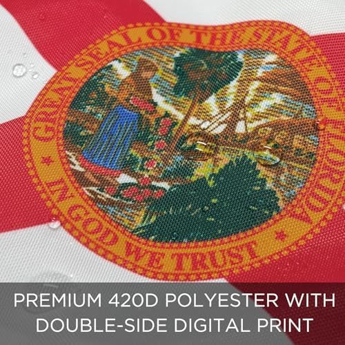 Florida State Mini Golf Flag, 6 x 8 in - Image 2