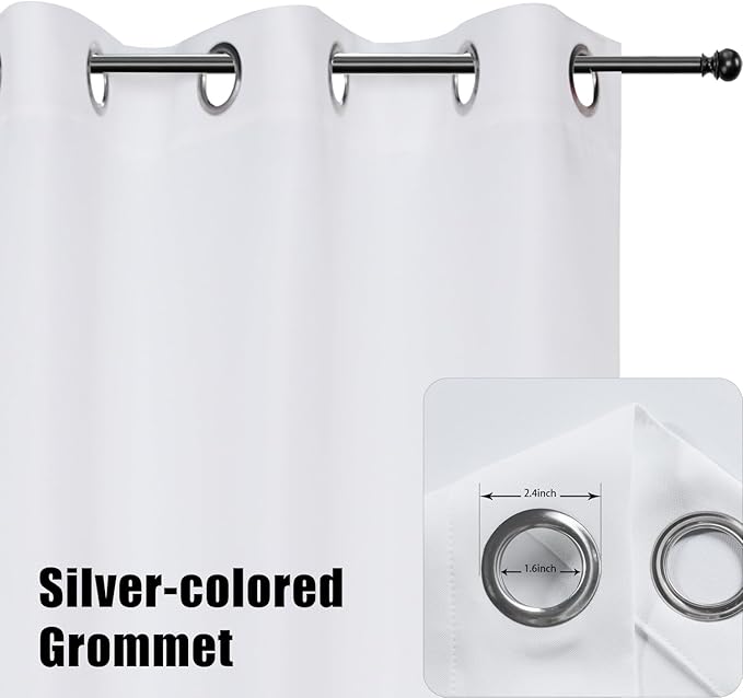 BONZER Outdoor Curtains for Patio Water Resistant | Heavy Privacy Light - Image 2