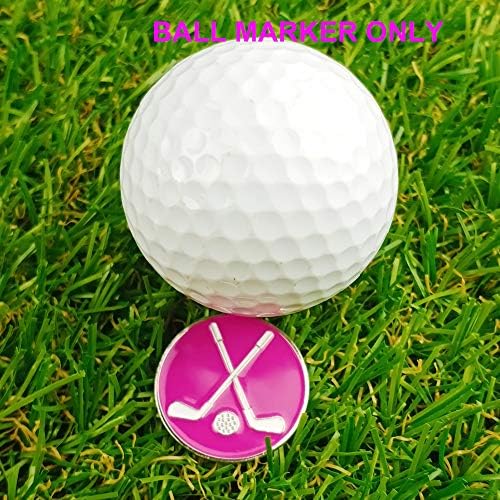 Golf Ball Markers Assorted Patterns Value Pack of 12 Golf Gifts, Golf Cap Clips - Image 3