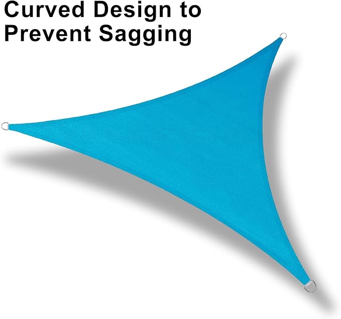 LOVE STORY Custom Size 6' x 6' x 6' Sun Shade Sail - Image 6