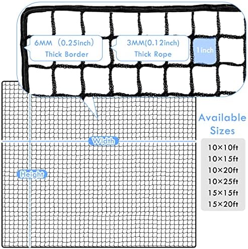 Amazgolf Golf Net, 40Ft Golf Practice Net, Sports Practice Barrier Net - Image 4