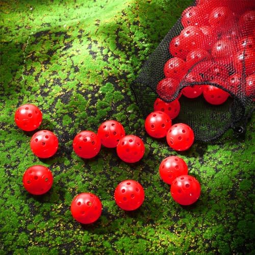 MiniInflat 80 Pcs Practice Golf Balls Plastic 42mm - Image 4
