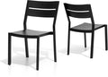 Pellebant Aluminum Stackable Outdoor Patio Dining Chairs Set of 2 | Outdoor by Pellebant