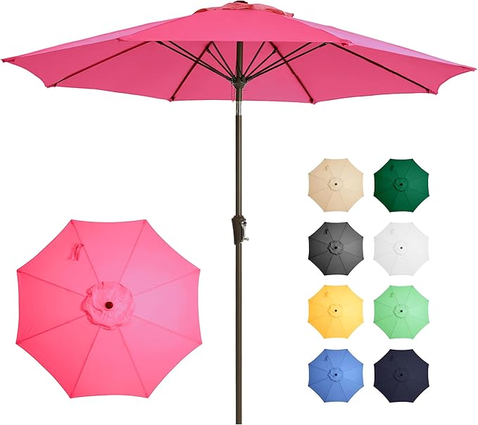 Ayge Patio Umbrella 9FT Outdoor Umbrella Patio Table by AYGE