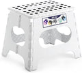 Delxo Folding Step Stool, 11 Inch Non-Slip Foldable Step Stools by Delxo