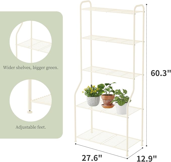 Kitsanery Plant Stand Indoor Outdoor - Image 6