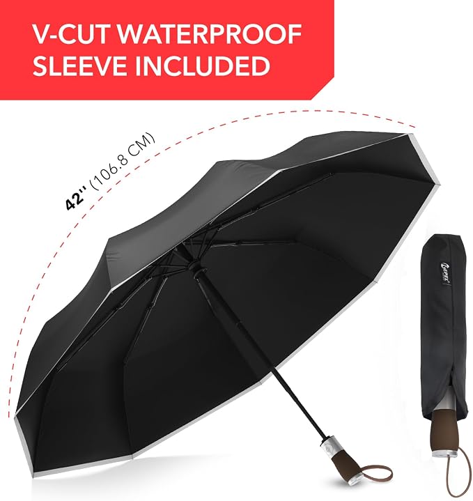 Windproof Travel Umbrella - Image 7