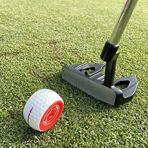MAZEL Wheel-Like Golf Practice Ball, Adjustable Weight Putting Trainer by MAZEL