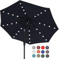 ABCCANOPY Solar Led Patio Umbrella by ABCCANOPY