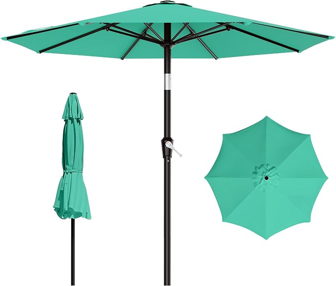 9 FT Patio Umbrella for Outdoor, Outdoor Table Umbrella by AreShark