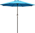 9' Outdoor Patio Umbrella, Outdoor Table Umbrella, Yard Umbrella, Market by Blissun