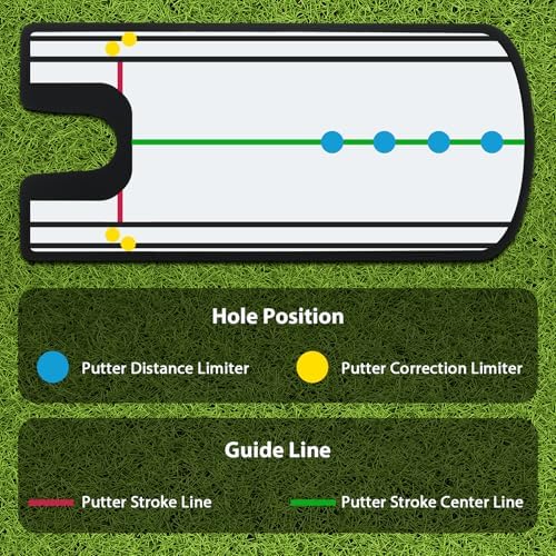 Golf Putting Mirror, Portable Training Aid, Golf Putting Mirror Training Aid - Image 6