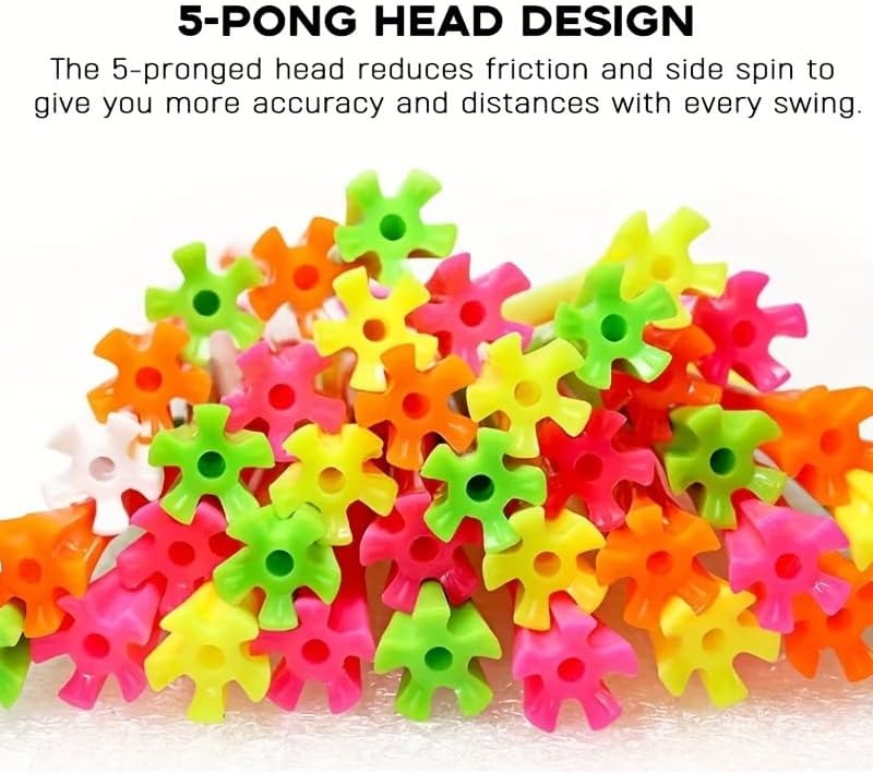 SWINGTEK 120 Pack Golf Tees, Mixed Color - Image 4
