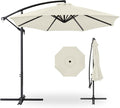 Best Choice Products 10ft Offset Hanging Market Patio Umbrella w/Easy Tilt by Unknown