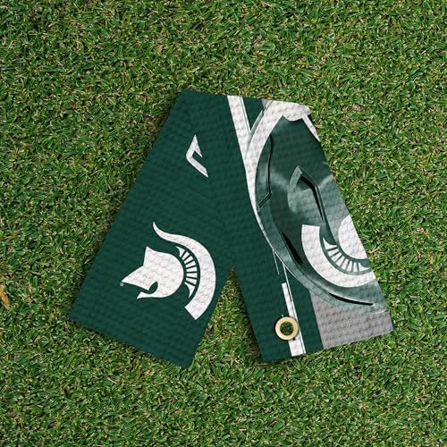 Northwest NCAA Golf Towel, Official Licensed Microfiber Waffle Fabric, - Image 3