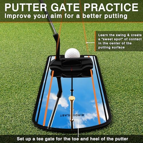 Golf Putting Mirror, Putting Mirror Training Aid - Image 6