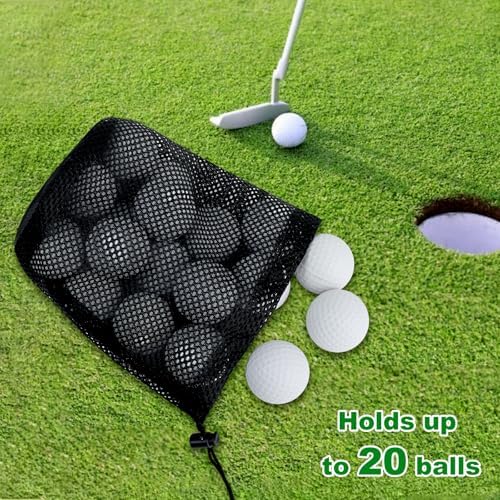 Golf Ball Storage Bag-6 Pack Mesh Bags - Image 3