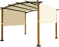 NOVINO Pergola Shade Cover Pergola Replacement Canopy Cover, w/Drainage Holes by NOVINO