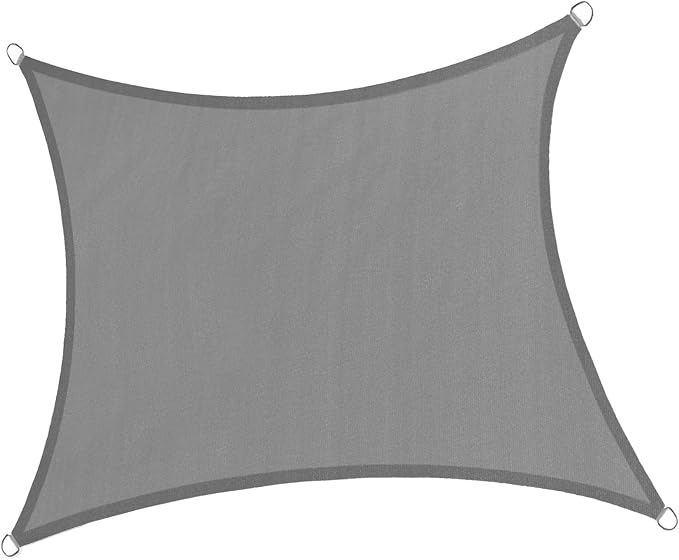 LOVE STORY 20' x 20' Rectangle Sun Shade Sail - Image 7