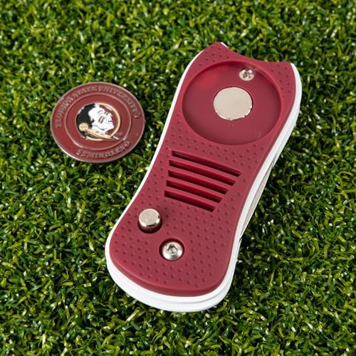Team Golf NCAA Oklahoma Sooners Retractable Divot Tool Switchblade - Image 3