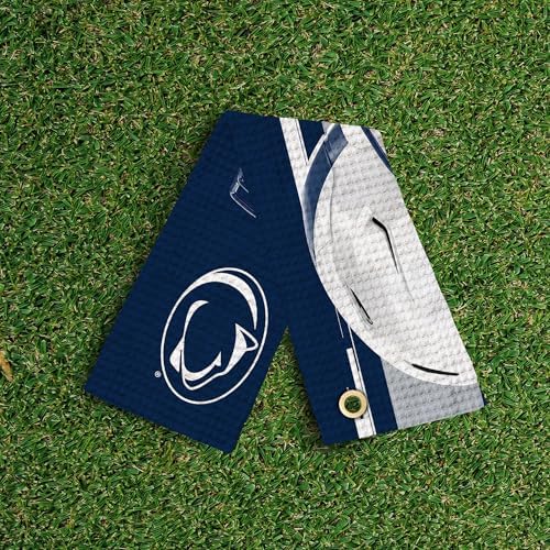 Northwest NCAA Golf Towel, Official Licensed Microfiber Waffle Fabric, - Image 3