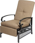 Incbruce Outdoor Lounge Chair Patio Furniture Adjustable Recliner by Incbruce