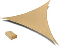 Sun Shade Sail 10' x 10' x 10' Sand Triangle Shade Canopy | Outdoor sun shade by SUNLAX