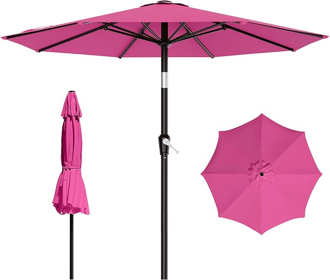 9 FT Patio Umbrella for Outdoor, Outdoor Table Umbrella by AreShark