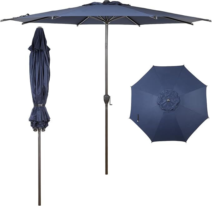 Abba Patio 9FT Lyon Outdoor Patio Umbrella Outdoor Table Umbrella by AbbaPatio
