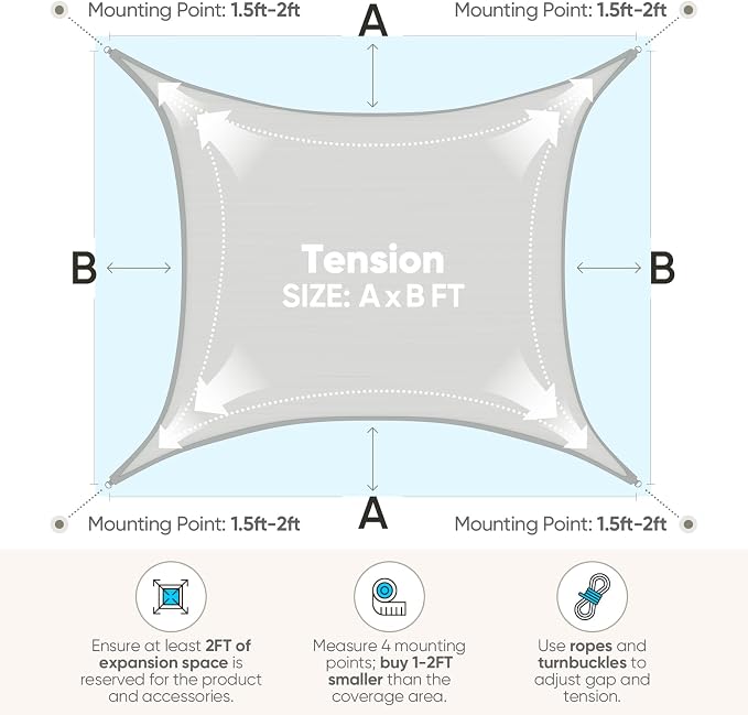 Quictent Waterproof Sun Shade Sail - Image 4