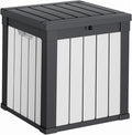PatioZen 50 Gallon Resin Deck Box, Lockable Patio Outdoor Storage Box by OutdoorLivingPerfected