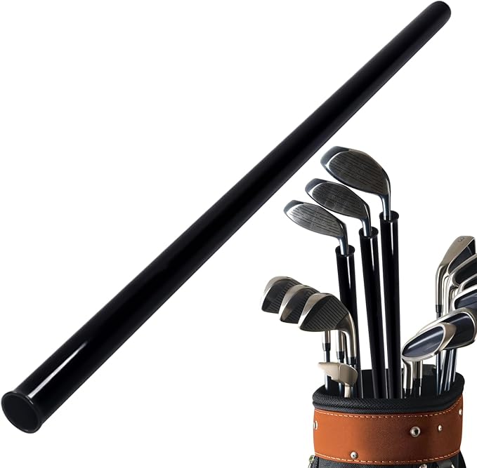Golf Club Tube Set - Flexible Shaft Separators, Protective Bag Dividers | Protection Inserts Organization Accessories Cart Separators, Innovative Carrier Organizer for Putter, Hybrid, Fairway, Ensures