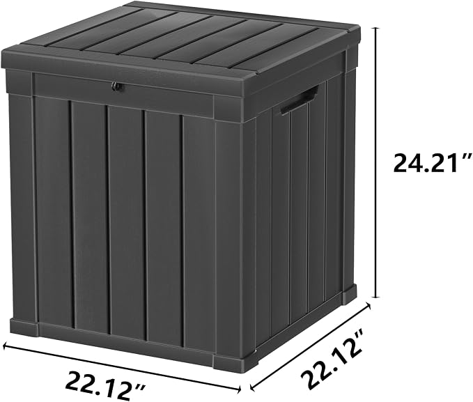 50 Gallon Resin Deck Box, Package Delivery Box - Image 2