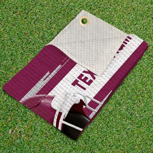 Northwest NCAA Golf Towel, Official Licensed Microfiber Waffle Fabric, - Image 2