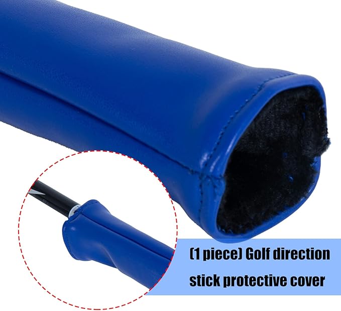 Golf Alignment Rod Cover Case Holder Simple Rods Holder Cases Golfs Club Protector Alignment Stick Headcover Enduring Protective Headcover Protector Accessories