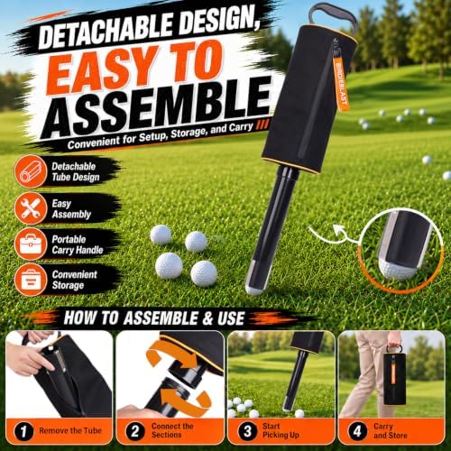 Portable Shag Bag Golf Ball Pick Up - Image 6