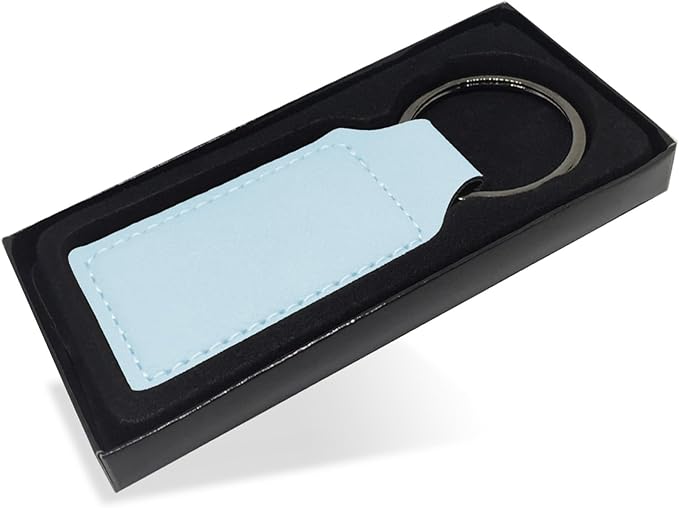 LaserGram Rectangle Keychain, Disc Golf, Personalized Engraving Included