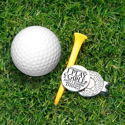 Hafhue That's What I Do I Play Golf Golf Ball Marker - Image 6