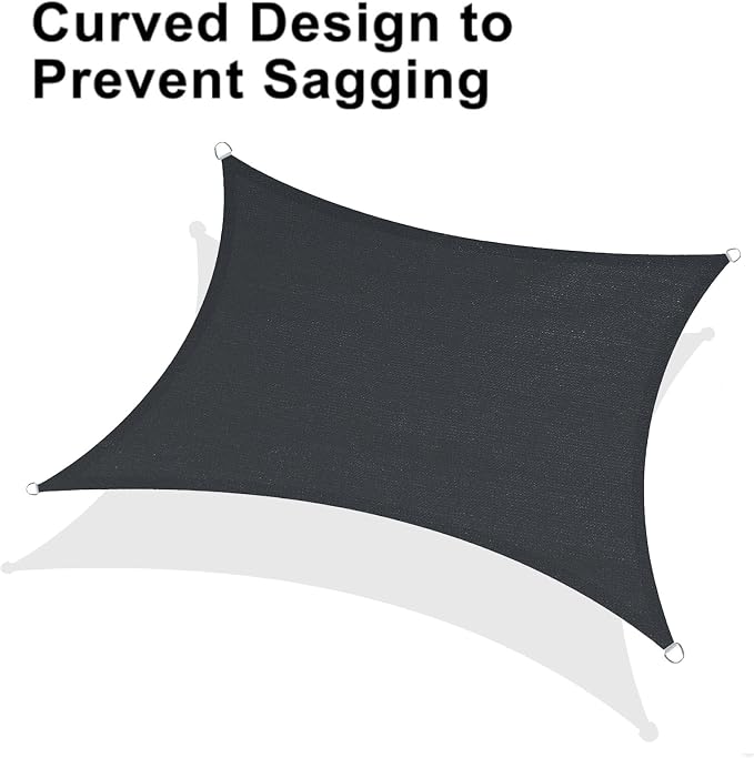 LOVE STORY Custom Size 14' x 14' Sun Shade Sail - Image 6