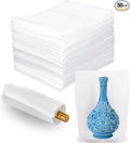 50Pack Packing Foam Pouches 8x12Inch, Cushion Foam Wrap Pouches Safeguarding Mugs,Cups,Glasses,China and Dishes for Packing Moving and Storage