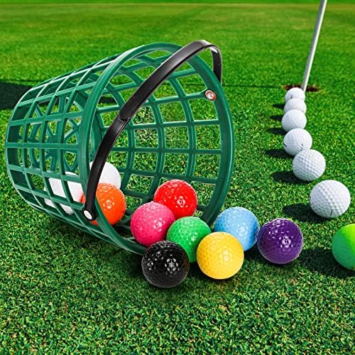 Bekith 2 Pack Plastic Golf Ball Basket, Golfball Container Ball Bucket - Image 7